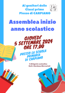 CARPIANO ASSEMBLEA PRIMA