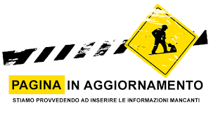 PAGINA IN AGGIORNAMENTO